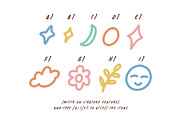Hello Sister - Fun Girly Font Duo, a Font by Letterhend Studio (Thumbnail 5 of 9)