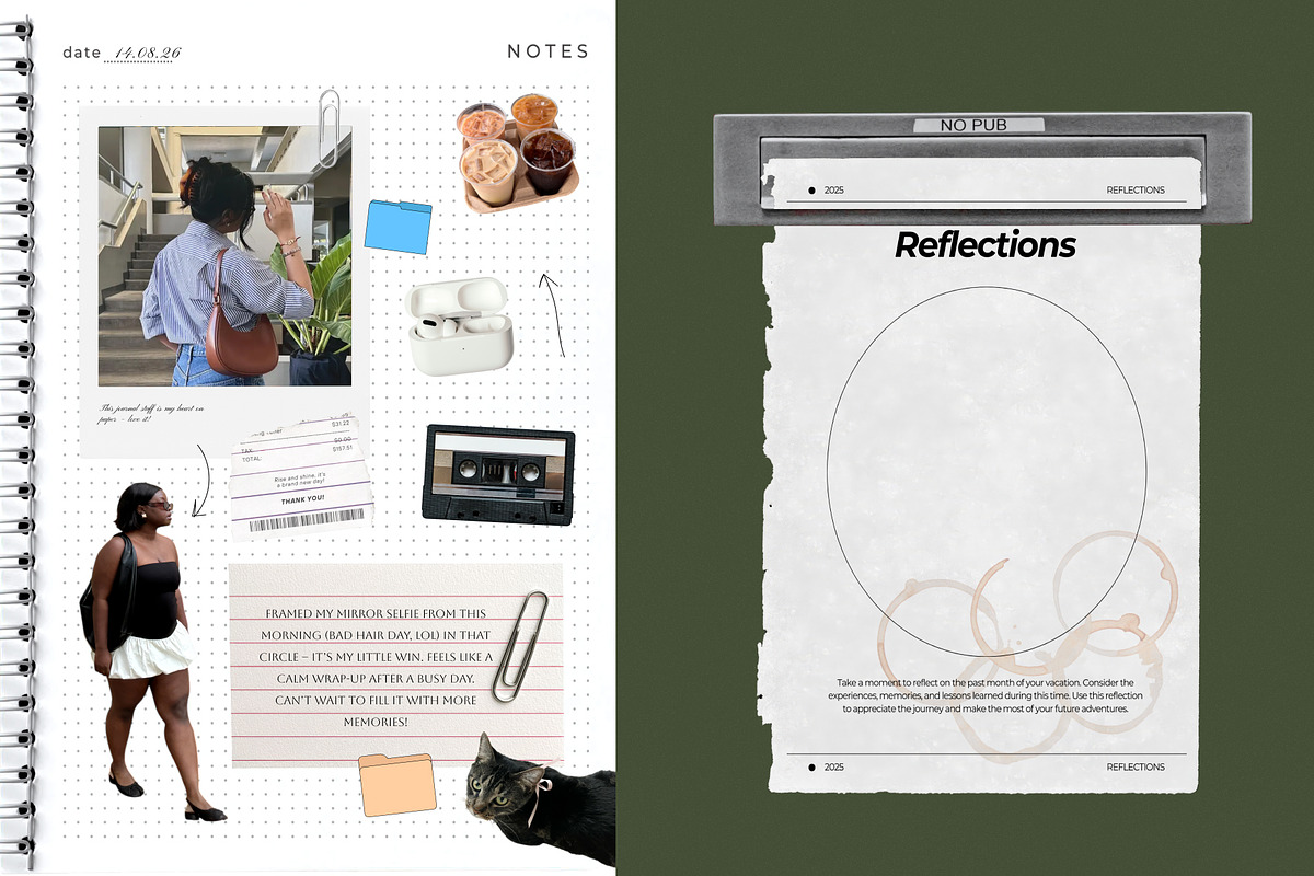 Casual Day Collage Pack, an Object Graphic by Feelsoul (Photo 3 of 11)
