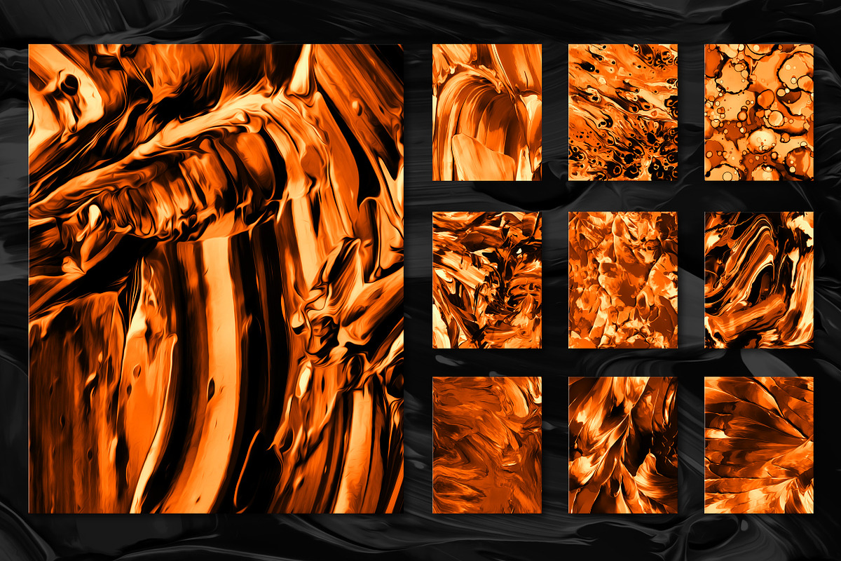 Flow Bundle—300 fluid paint textures, a Texture Graphic by Chroma Supply (Photo 31 of 34)