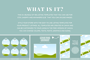 Green Etsy Listing Templates, a Branding & Logo Template by SunshineStudioBoutique (Thumbnail 2 of 7)