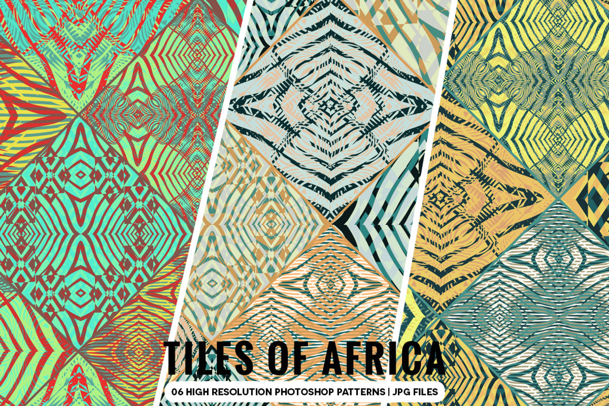 Tiles of Africa, a Pattern Graphic by Digital Art Creations | Creative ...
