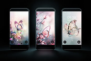 22 Magic Butterfly Wallpapers Pack, a Wallpaper Graphic by BazziBa♥ (Thumbnail 4 of 5)