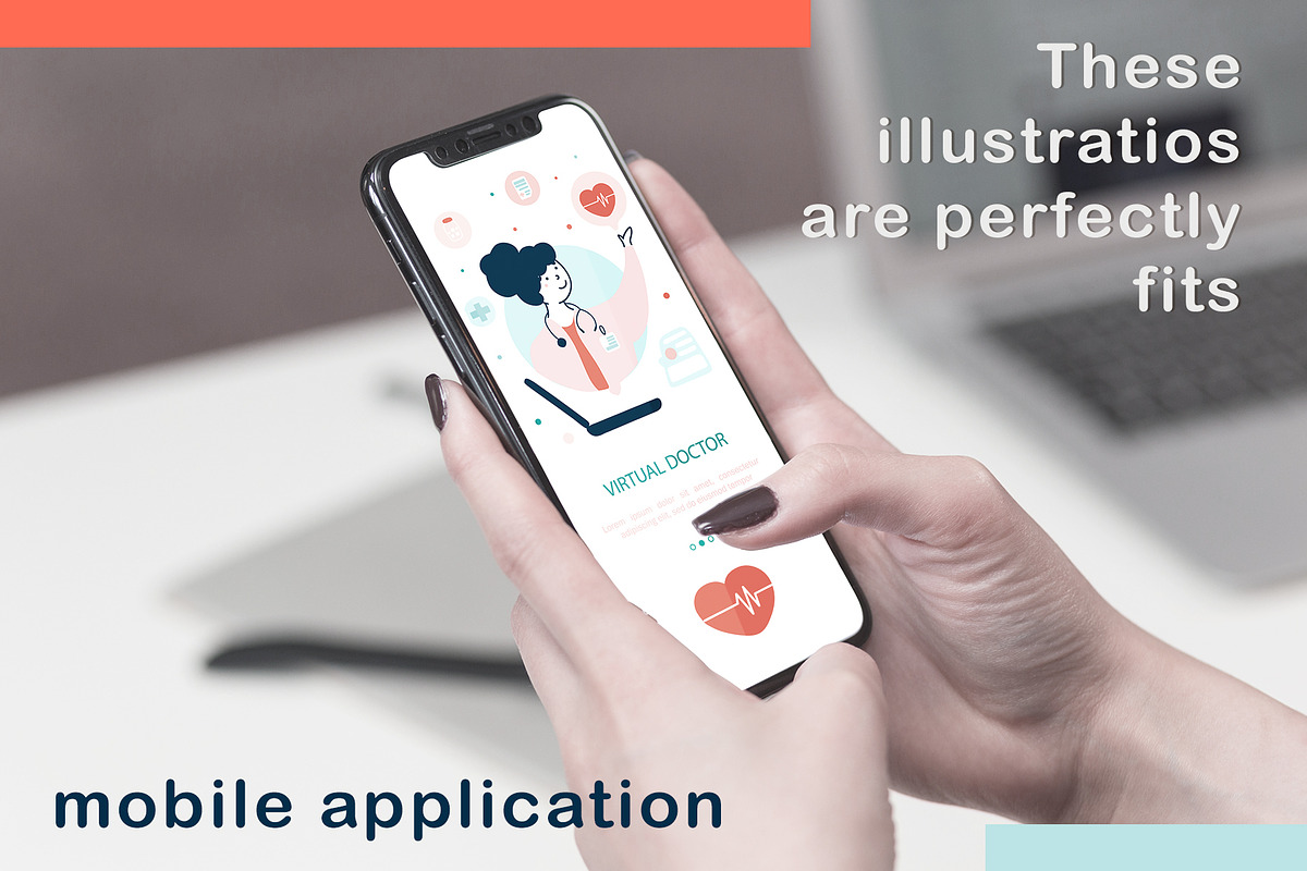 Virtual Doctor-Medical Illustrations, a Healthcare Illustration by LaVika (Photo 5 of 6)