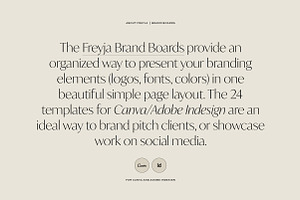 Freyja Brand Board Kit