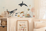 OCEAN Undersea Coral reef animals, an Animal Illustration by Grace Noboa Illustrations (Thumbnail 3 of 15)