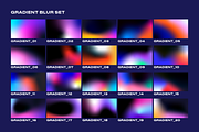 Gradient Blur Pack, a Texture Graphic by Typefool's Shop (Thumbnail 7 of 8)