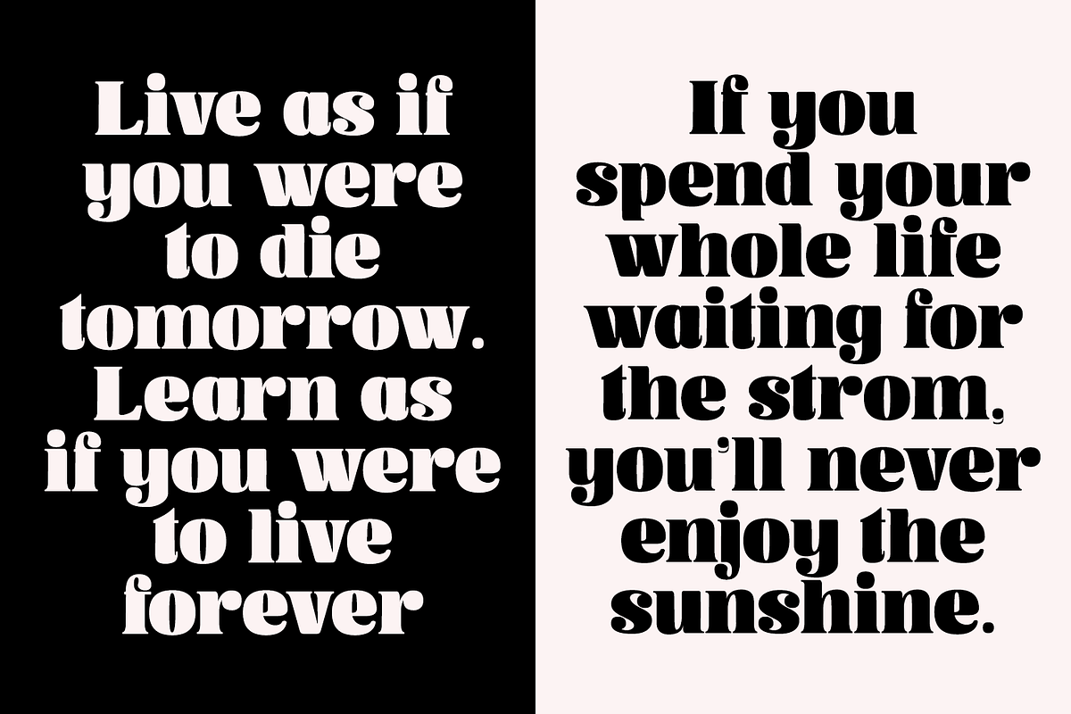 Canbera - Display Typeface, a Serif Font by Viswell (Photo 10 of 10)