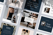 Influencer Media Kit - PS & CANVA, a Social Media Template by Visuel Colonie® (Thumbnail 2 of 14)