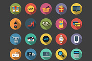 Shopping Flat Icons, an Icon by Creative Ink (Thumbnail 2 of 3)