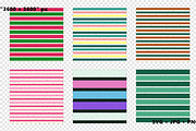 Christmas Horizontal Stripe Patterns, a Pattern Graphic by Gfx Expert Team (Thumbnail 3 of 3)