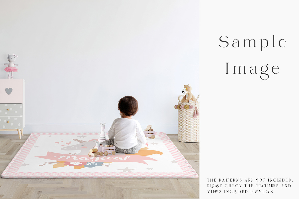 Baby Playmat Mockups 2 Shapes, a Product Mockup by mock-ups (Photo 10 of 50)