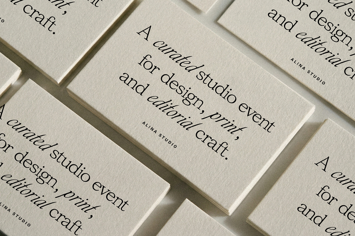 Aurora Muse - Modern Duo, a Script Font by Davide Bassu (Photo 16 of 22)