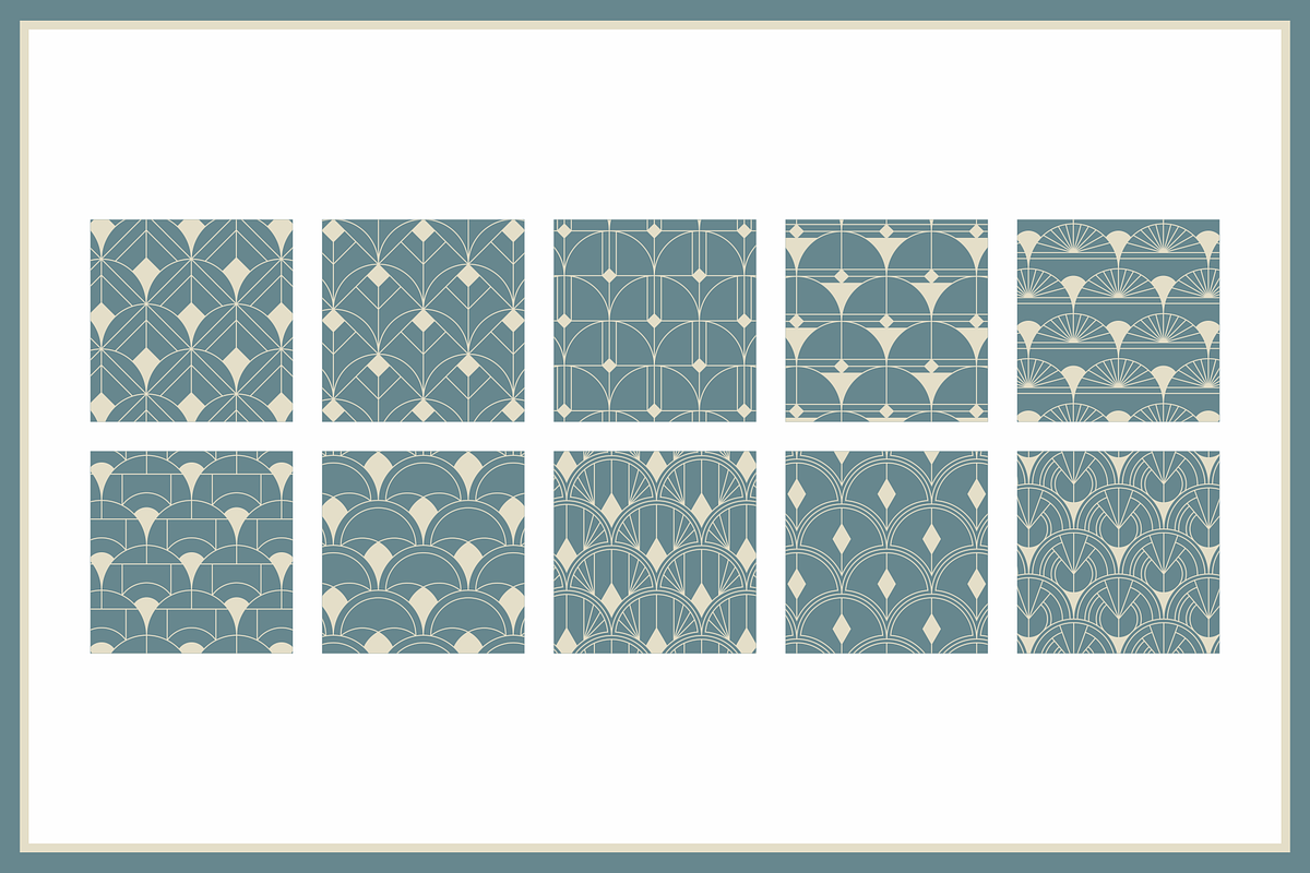 40% OFF | All Fish Scale Art Deco, a Pattern Graphic by Firowerk (Photo 10 of 13)