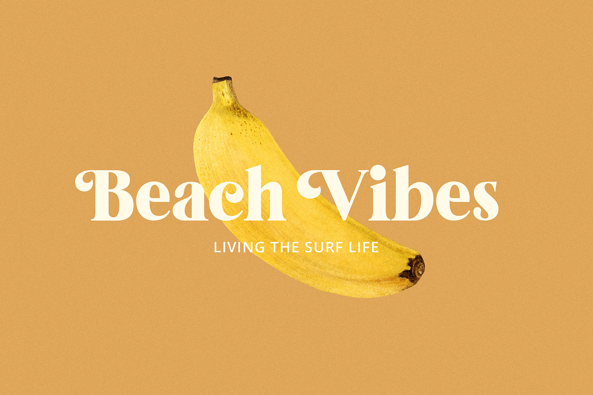 Tropical Garden font, a Serif Font by Davide Bassu (Photo 7 of 15)