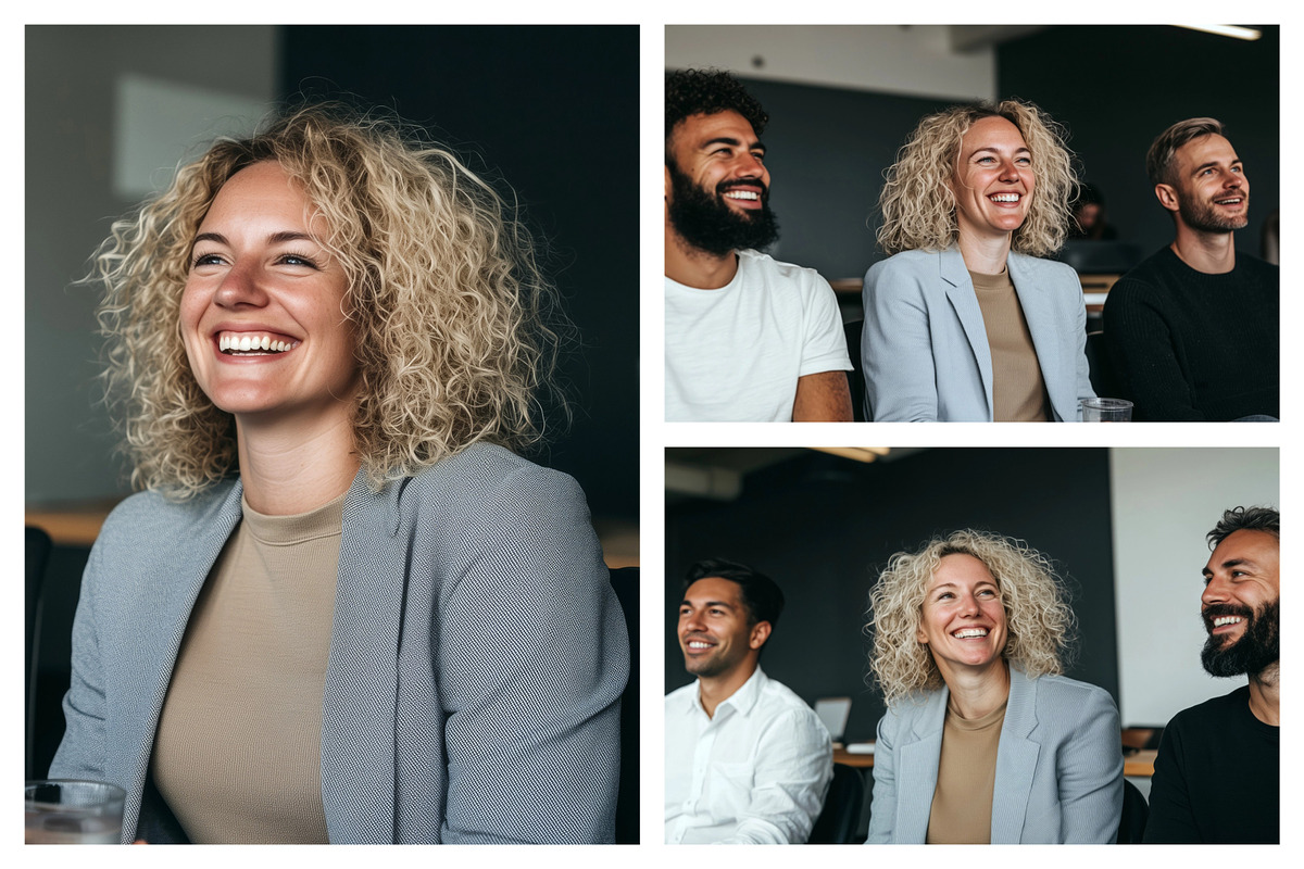 Corporate Faces: 55 AI stock images, a Business Photo by RV / Presets | AI Images (Photo 5 of 6)