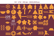 Abstract geometric shape - pattern, a Pattern Graphic by Pachel (Thumbnail 2 of 8)
