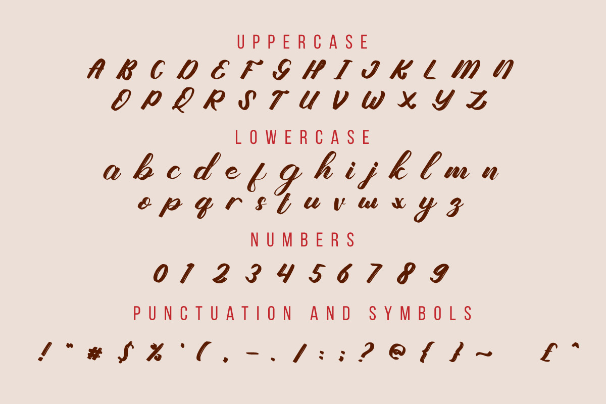Constatown, a Script Font by Wangsinawang Studio (Photo 9 of 11)