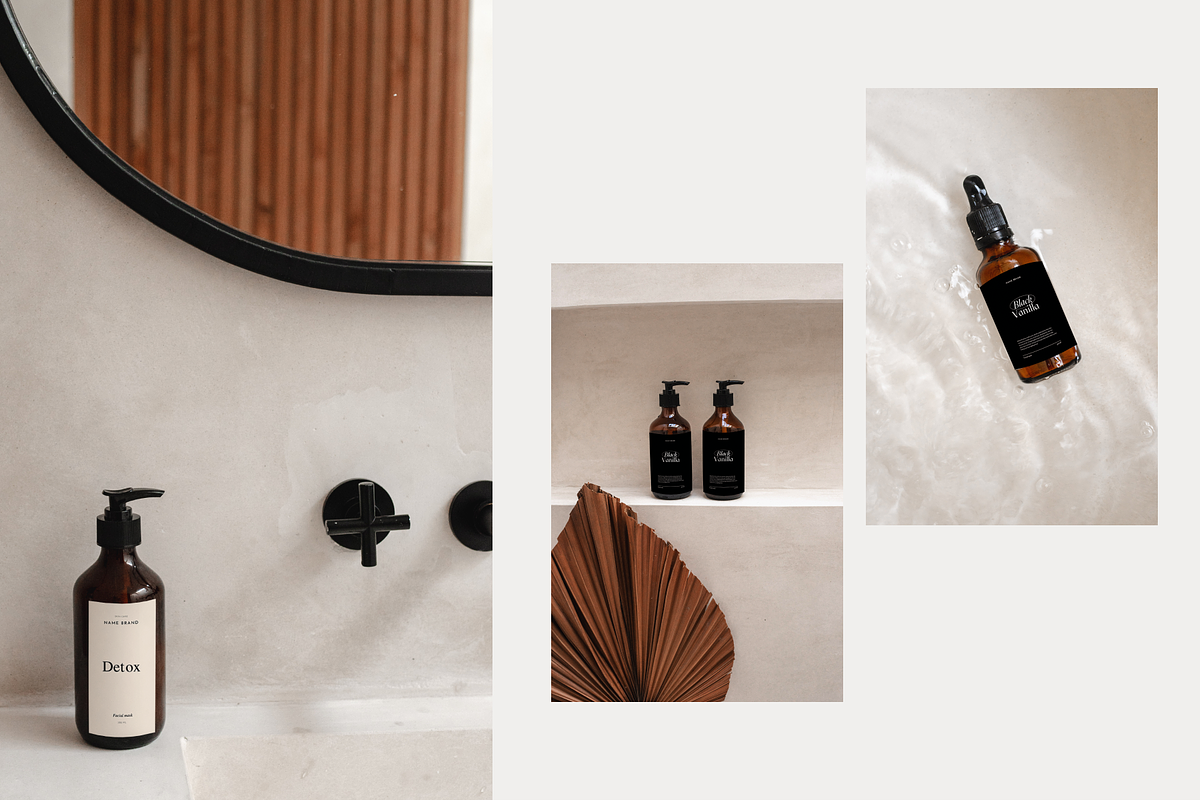 Bali Cosmetic Photo Mockup Bundle, a Packaging Mockup by Lesse Studio (Photo 6 of 11)