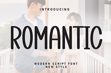 Romantic | Script Font