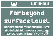 Original Insight font, a Font by weknow (Thumbnail 2 of 8)