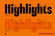 UT Milliffigh - A Condensed Font, a Sans Serif Font by Universitype (Thumbnail 3 of 11)