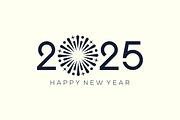 2025 Happy New Year design vector., a Branding & Logo Template by BARONSTD (Thumbnail 3 of 3)