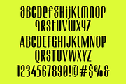 Olinkage – Modern Condensed Display, a Sans Serif Font by Haps Space (Thumbnail 5 of 16)