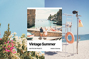 Vintage Summer Lightroom Presets, a Preset Add-On by PixaSquare (Thumbnail 1 of 13)