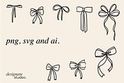 Coquette Ribbons Illustration, a Decorative Illustration by ginni illustrations (Thumbnail 5 of 5)
