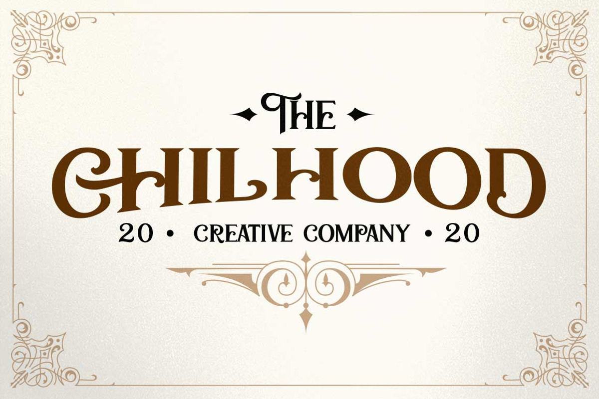 Zailander - Vintage Font + Logo Set, a Sans Serif Font by Dirtyline Studio (Photo 7 of 11)