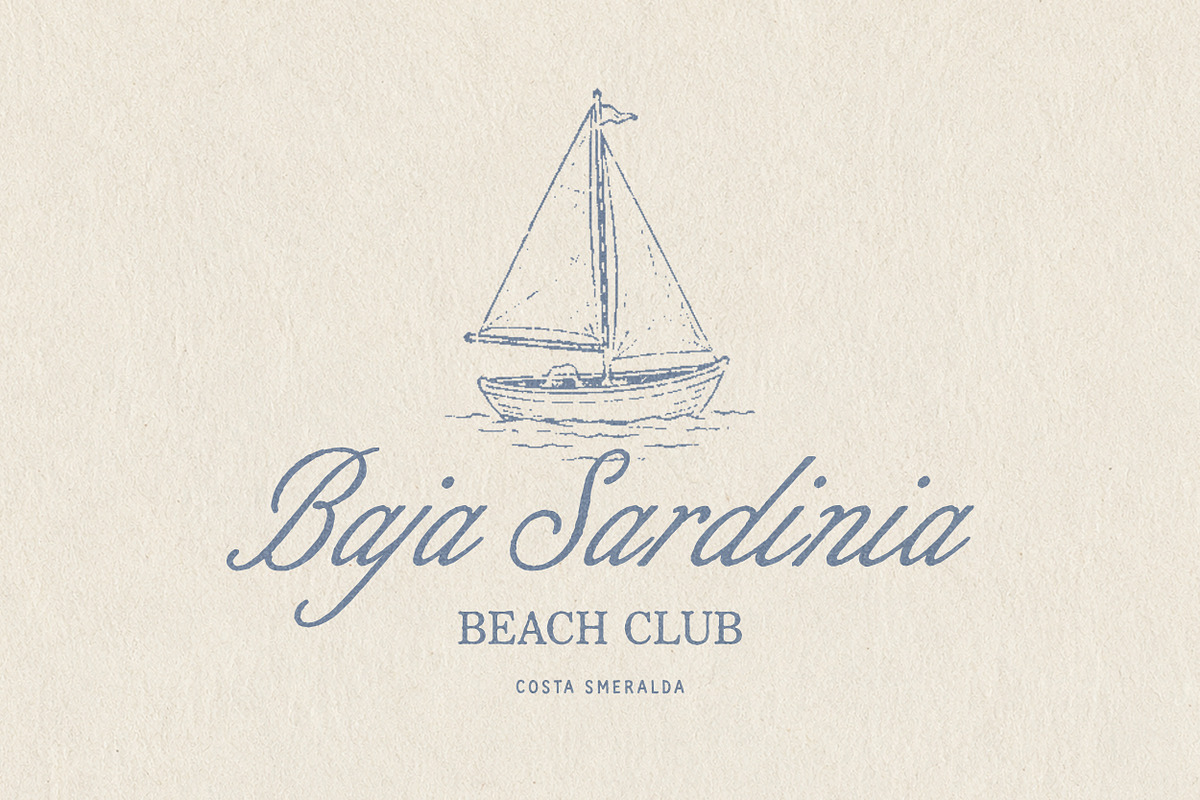 Riviera Blue - Font Trio, a Script Font by Davide Bassu (Photo 6 of 11)