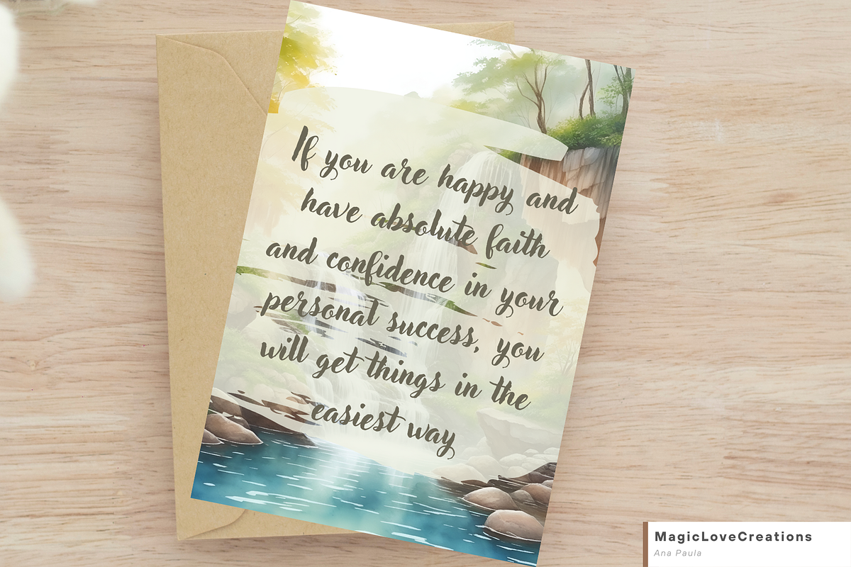 Spiritual Positive Quote Print Wall, a Poster Template by MagicLove Creations (Photo 5 of 10)