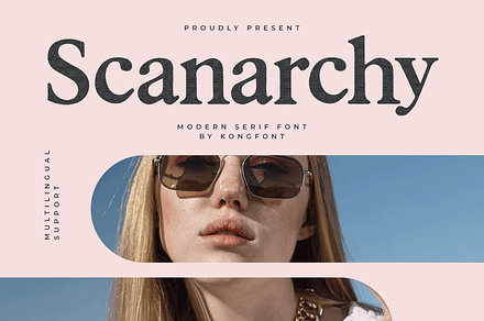 Scanarchy – Modern Serif Font