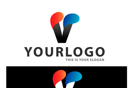 V Logo