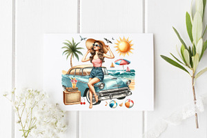 Summer PNG Clipart Bundle