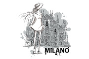set of fashion illustrations, an Illustration by Kamenuka (Thumbnail 7 of 7)