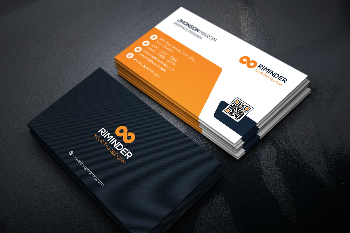 Business Card, a Business Card Template by Divergent Studio (Photo 3 of 5)