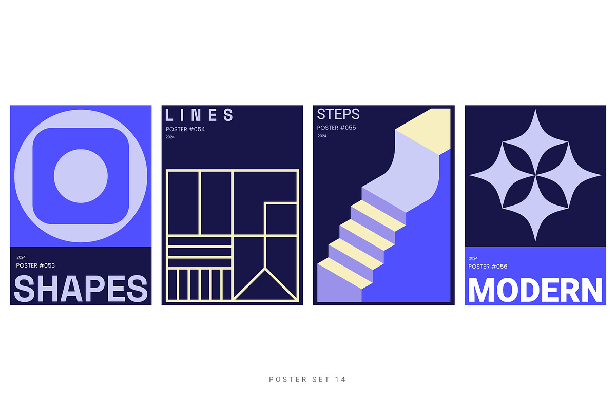Modernist Posters, a Background Graphic by Léo Alexandre (Photo 15 of 16)