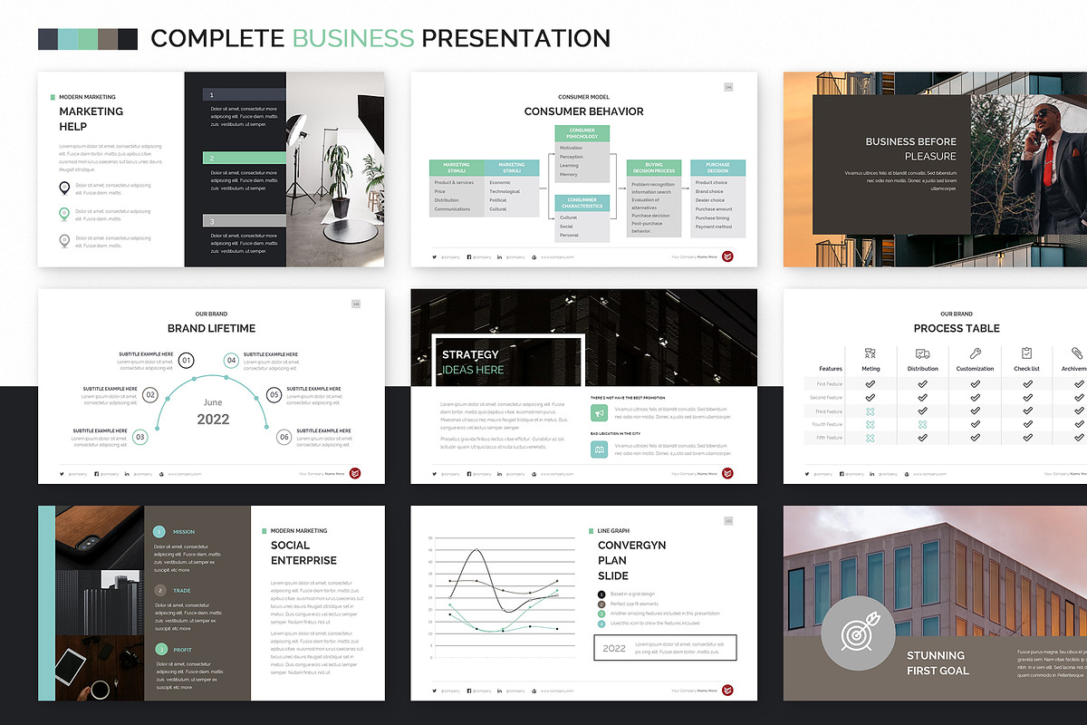 Complete Business Powerpoint Templat, a Presentation Template by Zacomic Studios (Photo 26 of 32)