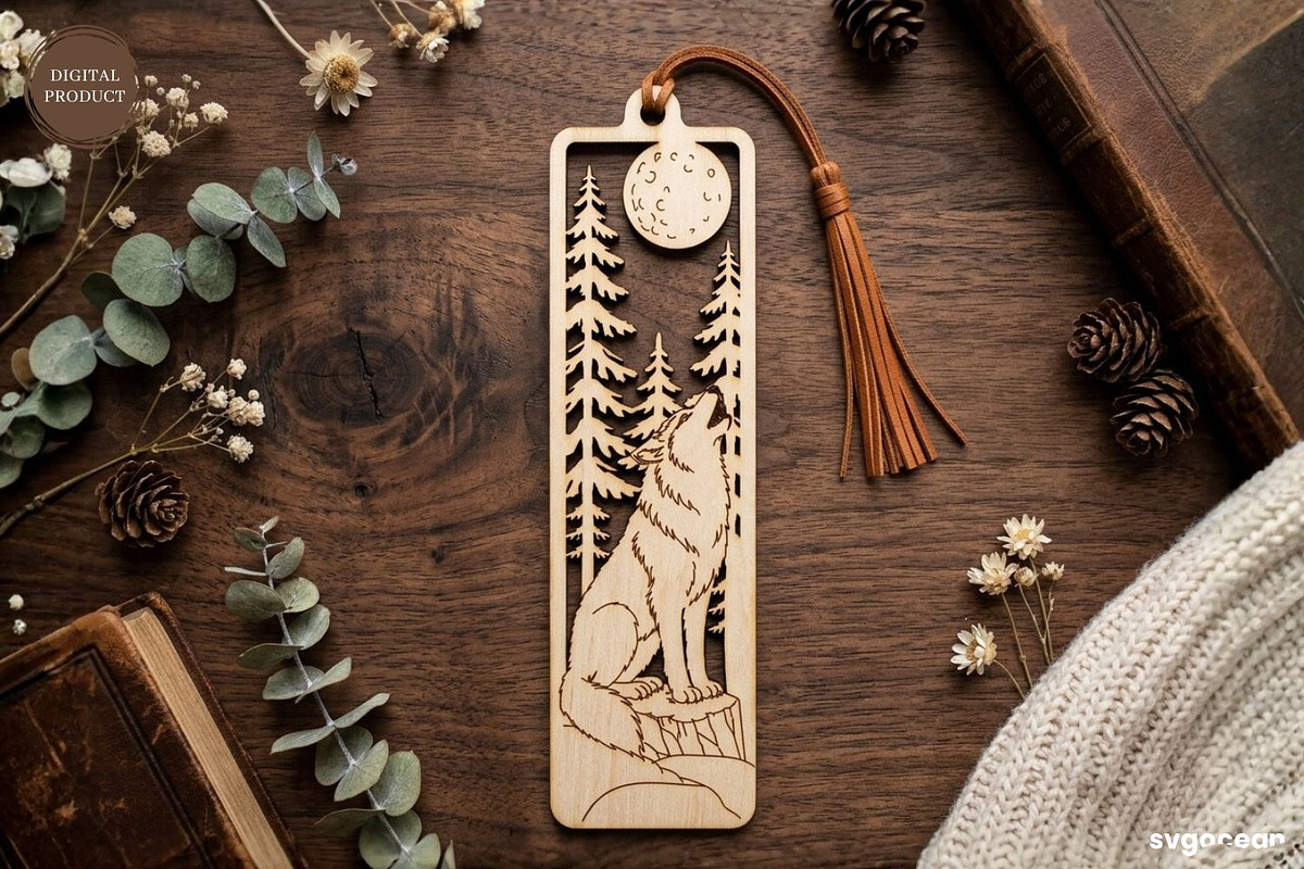 Winter Animals Bookmarks SVG Bundle, a Decorative Illustration by svgocean (Photo 8 of 13)