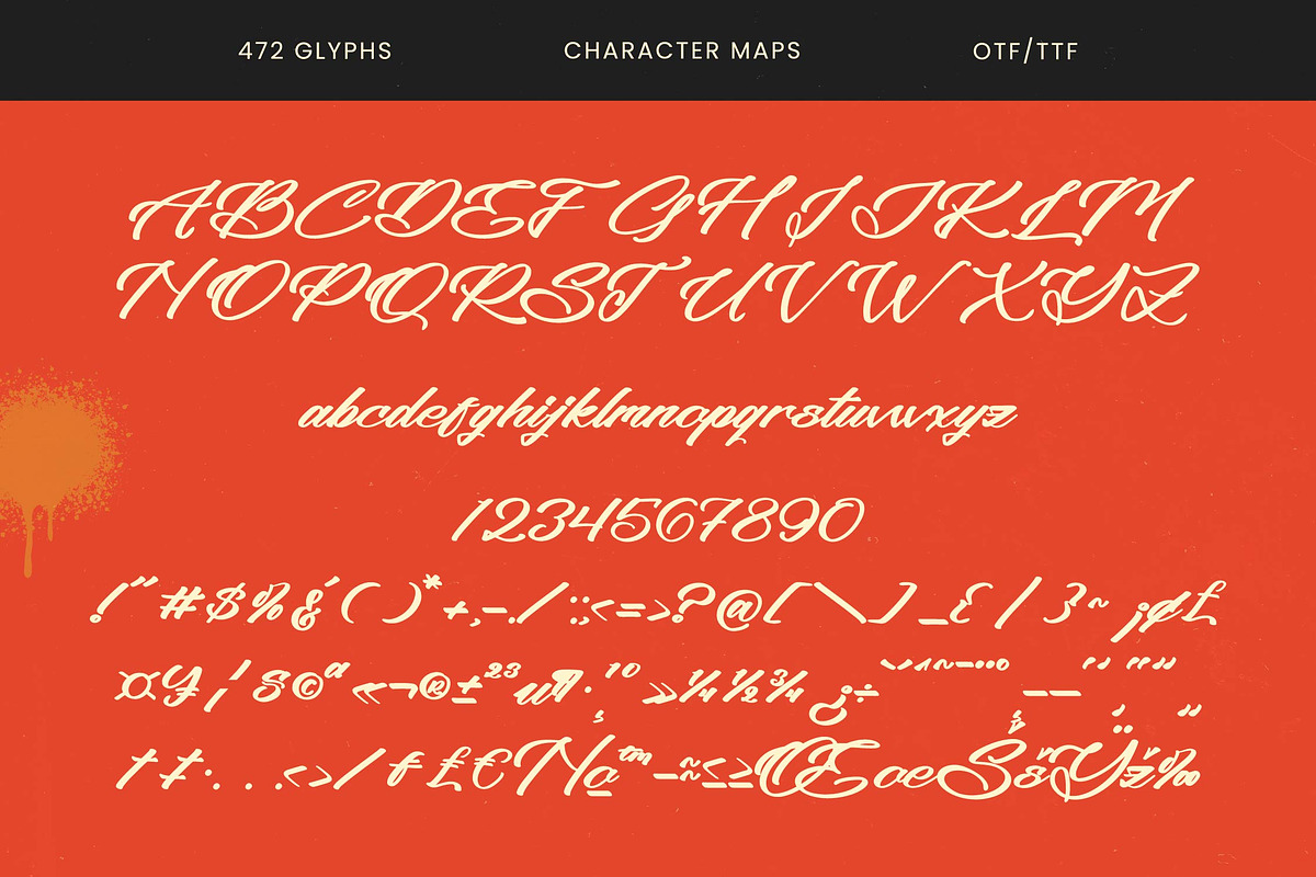 Santos Kulture Modern Calligraphy, a Script Font by stylishtype.co (Photo 18 of 20)