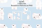 Holiday Polar Bears, an Animal Illustration by Tubigan Art (Thumbnail 7 of 7)