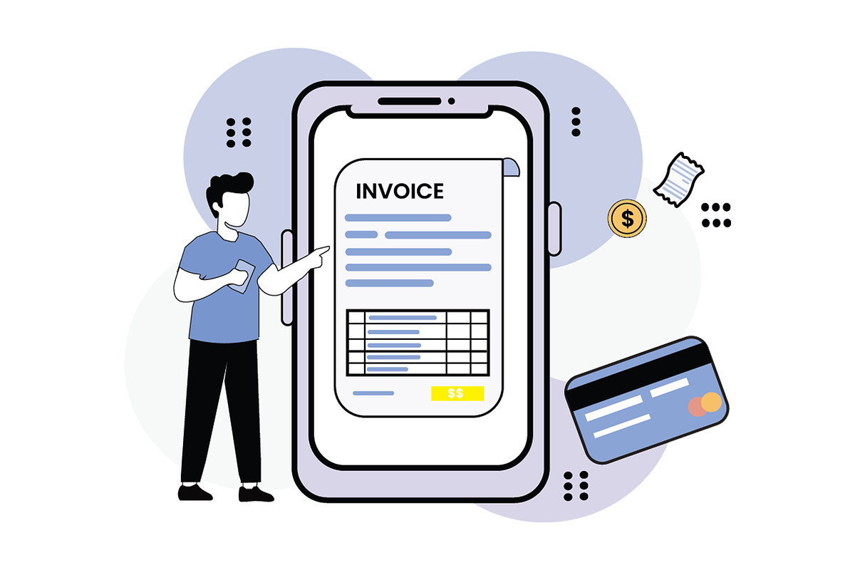 Mobile Payment Flat Vector Art, a Finance Illustration by microtasker (Photo 1 of 3)