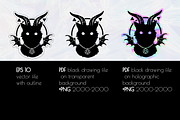 Stickers WITCHY vibe, an Animal Illustration by Victoria Bat (Thumbnail 4 of 5)