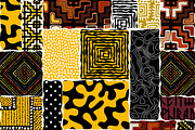 10 vector seamless patterns, a Pattern Graphic by tkdesign (Thumbnail 8 of 11)