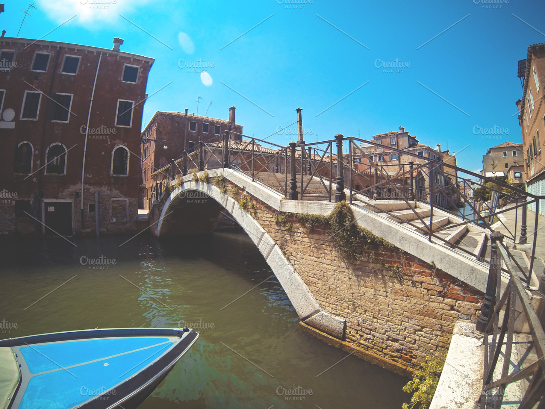 Venice Streets Stock Photo