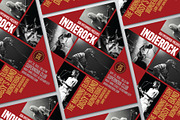 Indie Rock Live Music Vol. 3 Flyer, a Flyer Template by ashenterprise (Thumbnail 2 of 2)