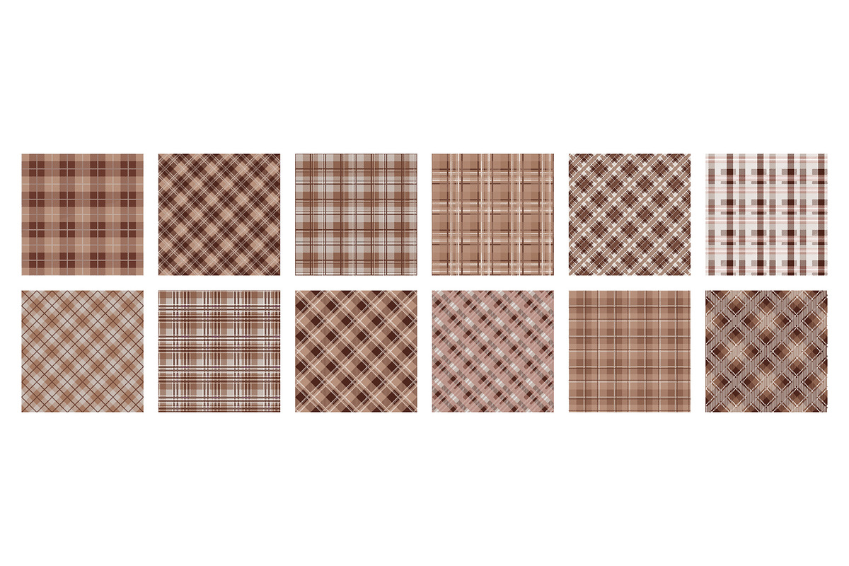 Tartan seamless patterns, a Pattern Graphic by Gurza SHOP (Photo 3 of 3)