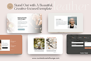 Heather Showit Template | Wellness, a Websites & App Template by Curated Coastal Lounge (Thumbnail 2 of 8)