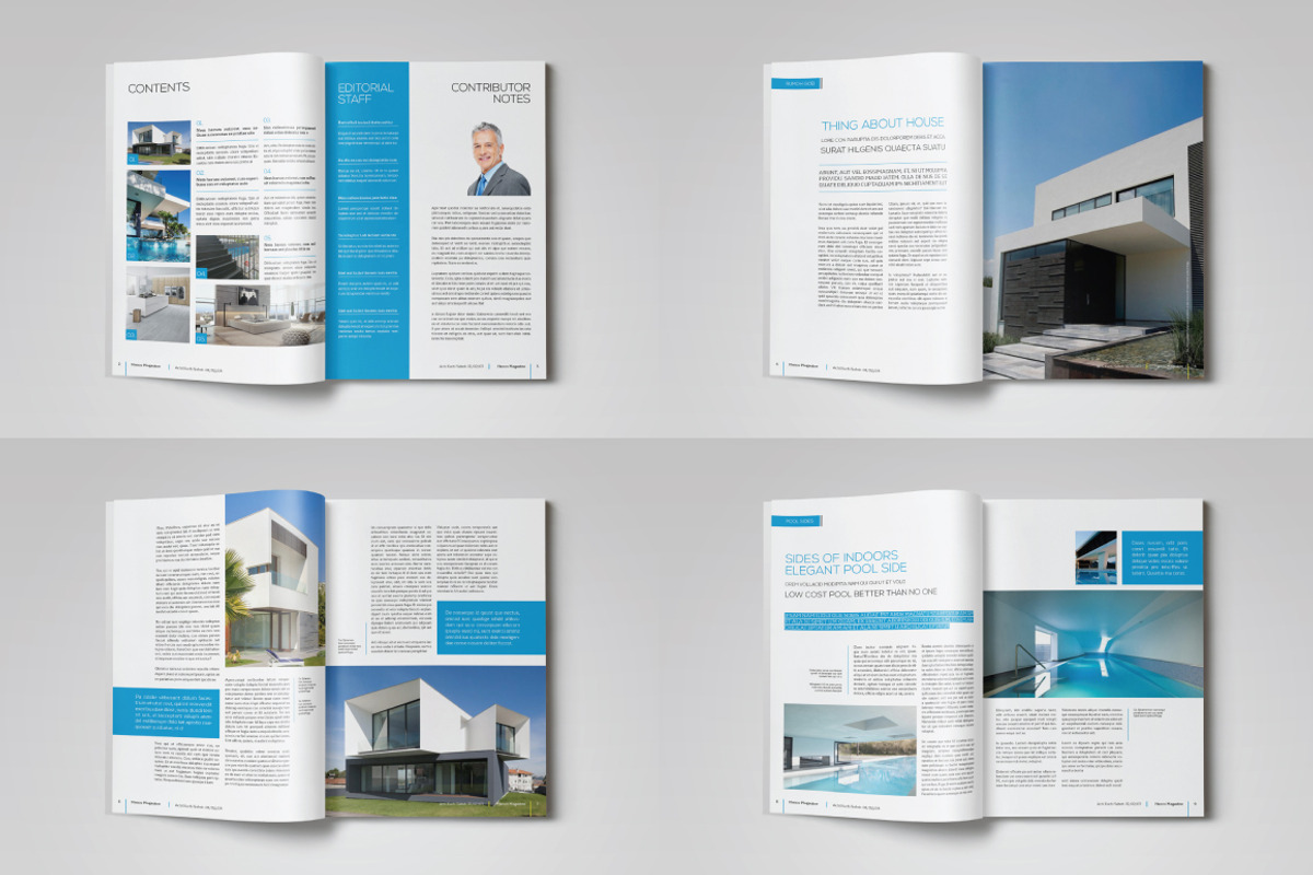 Hanco Magazine Template, a Magazine Template by banks (Photo 2 of 5)